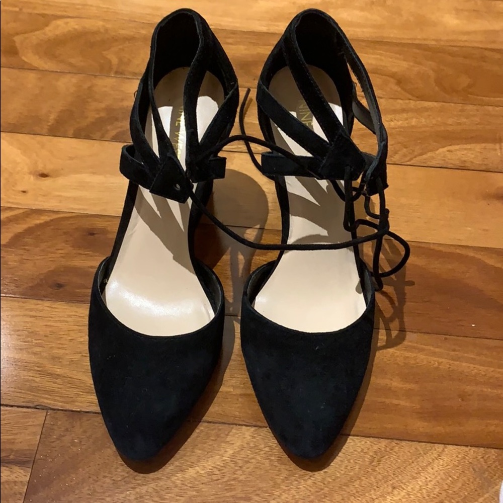 Nine West block heels